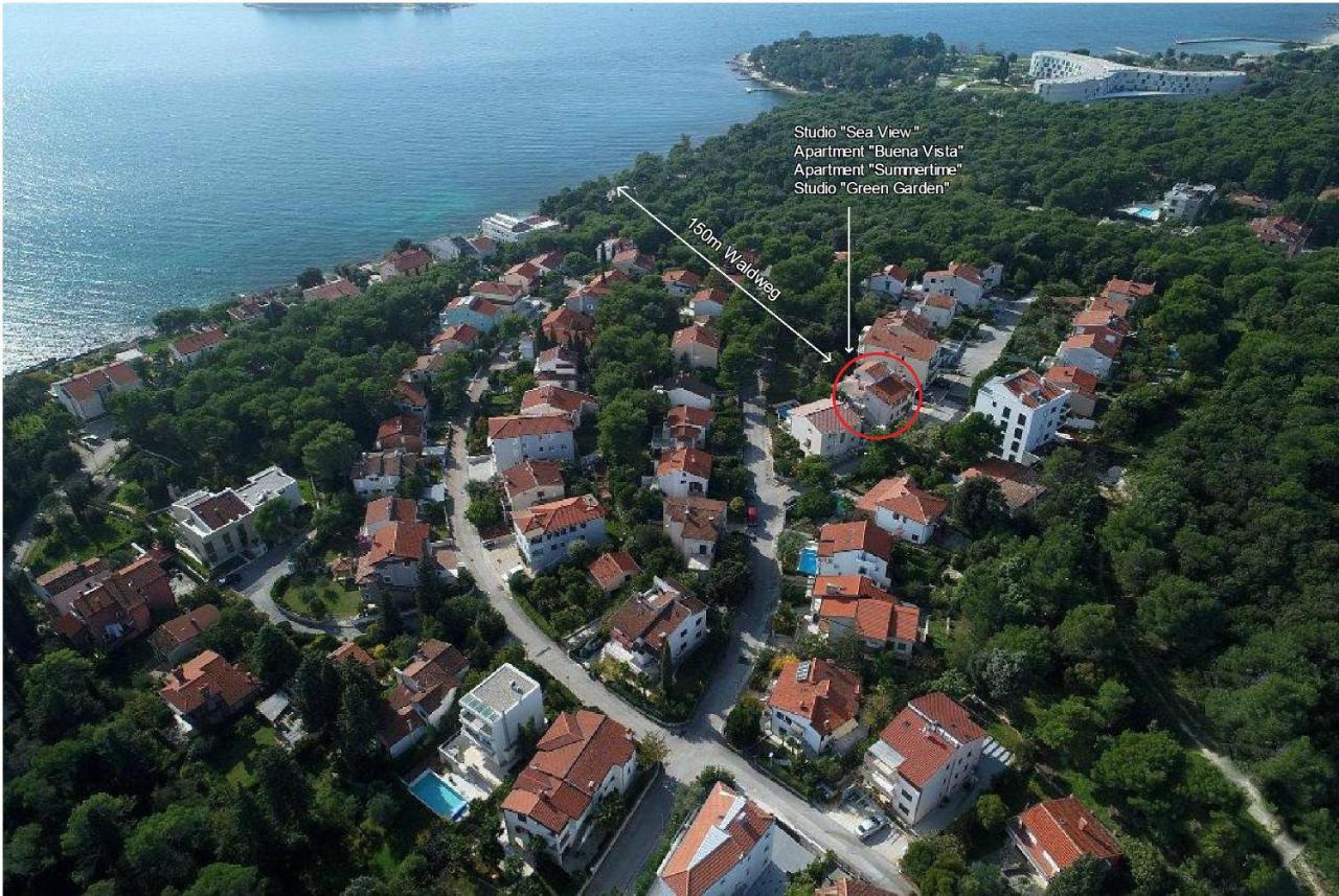 Studio Sea View Borik Rovinj Zewnętrze zdjęcie
